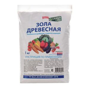 Зола древесная 1кг Green Land