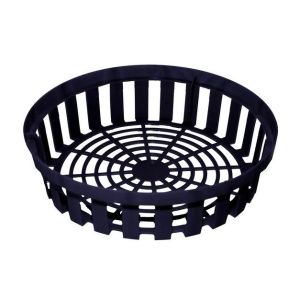 Корзина д/луковичных круглая черная d30