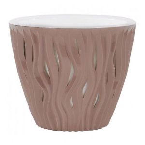 Кашпо пластиковое Вдохновение фраппе 2,25л