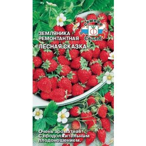 Земляника Лесная Сказка (мелкоплодная ремонтант.) 0,04гр Седек