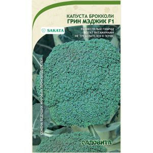 Капуста брокколи Грин Мэджик F1 10ш Садовита