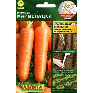Морковь Мармеладка 8м на ленте (Аэлита)
