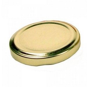 Крышка винтовая d58 золотая 1шт.