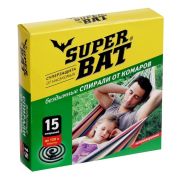 Спирали от комаров SuperBAT 15шт