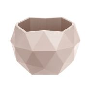 Кашпо пласт. Топаз 0,45л пудровый