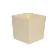 Горшок пласт. Квадро 1,2л ванильный