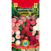 Маргаритка Помпонная, смесь (Плазмас)