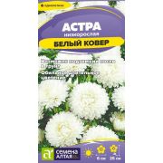 Астра Белый Ковер низкорослая 0,1 гр. (Сем Алт)