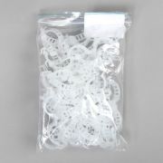 Клипса садовая круглая для растений d = 25 мм/ набор 50 шт